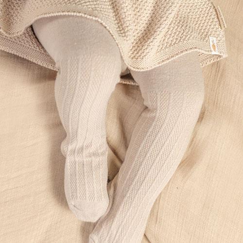 Little Dutch Strumpfhose Sand Newborn Naturals