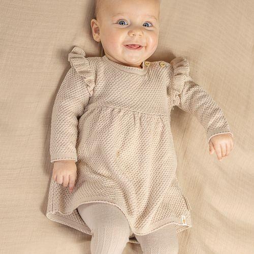 Little Dutch Strumpfhose Sand Newborn Naturals