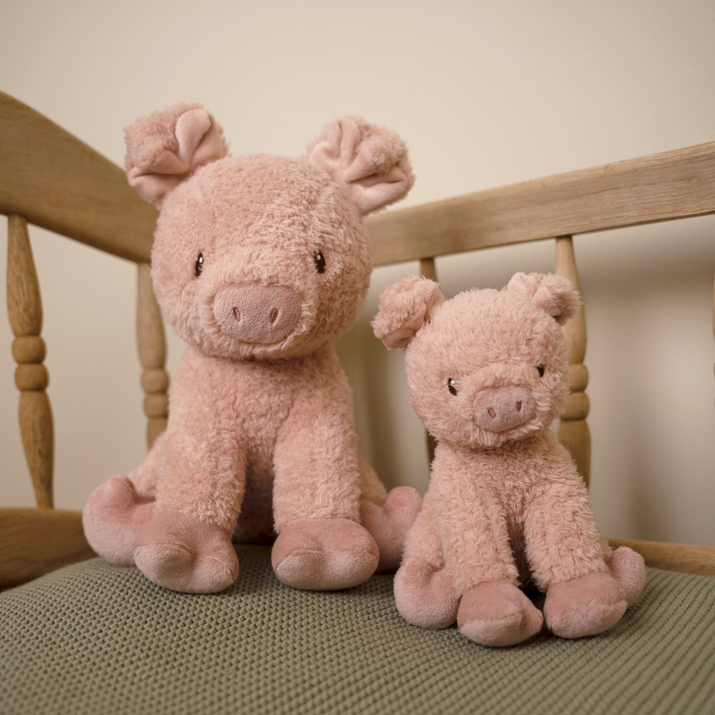 Little Dutch Kuscheltier Schwein 25cm Little Farm rosa