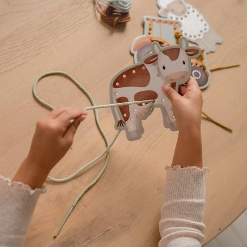 Little Dutch Schnürkarten Little Farm