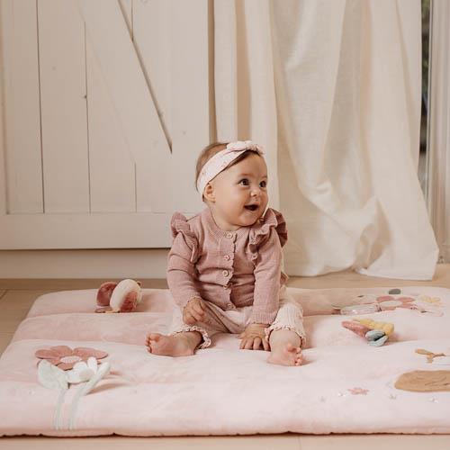 Little Dutch rosa Laufgittereinlage 75 x 95 cm Fairy Garden