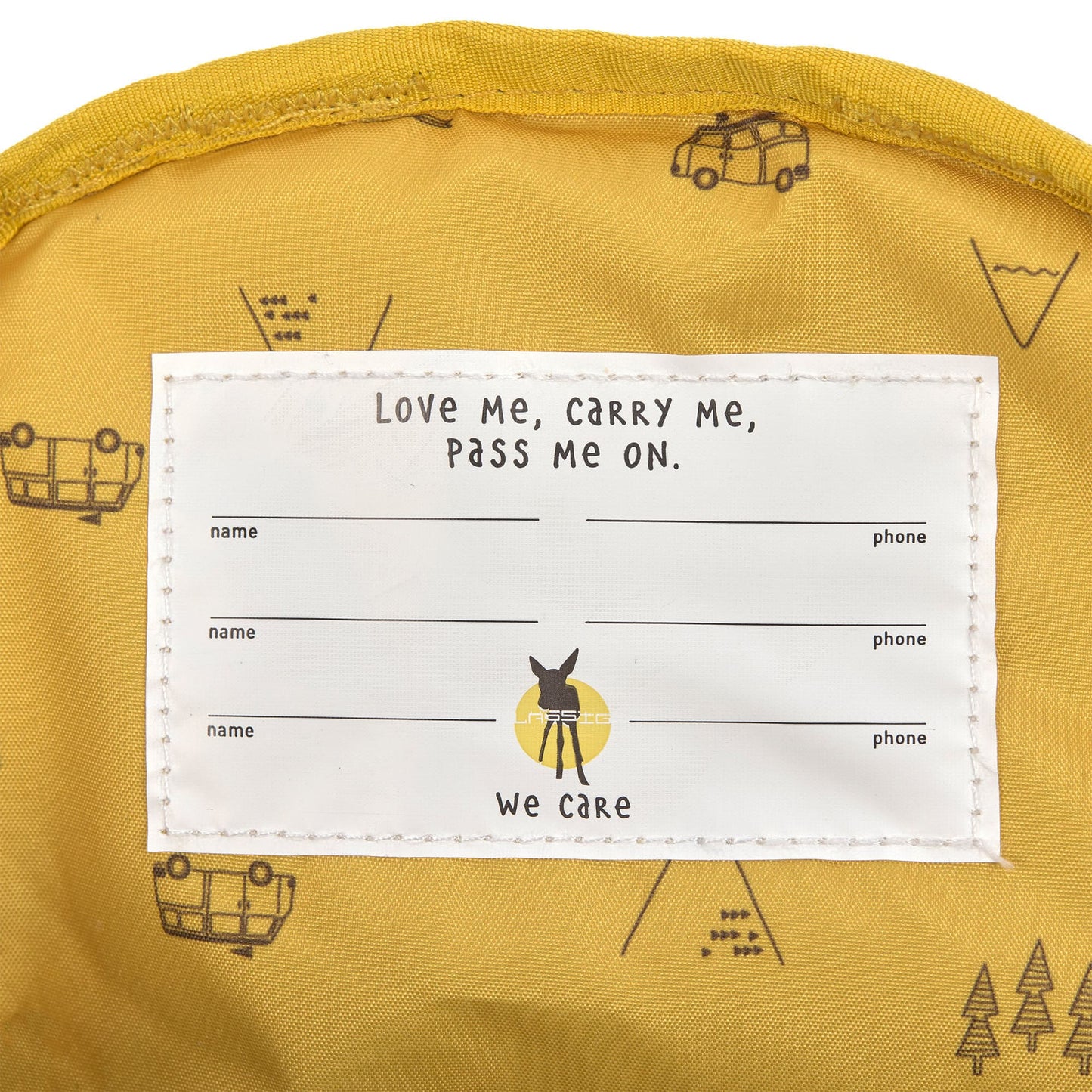 Kindergartenrucksack Mini Adventure Tipi Lässig