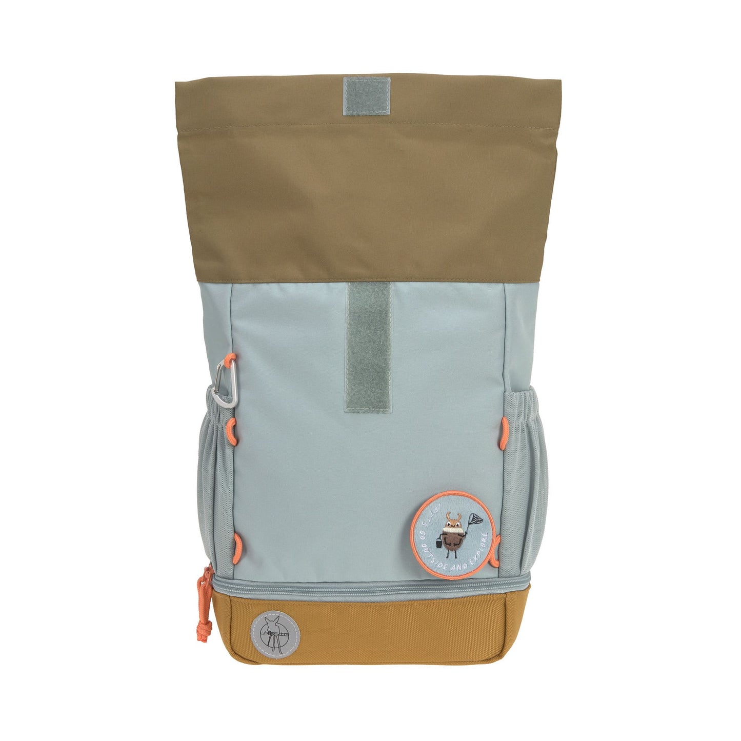 Kindergartenrucksack Rolltop Nature Hellblau Lässig