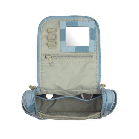 Kulturbeutel Kinder Pattern Party Blau Lässig