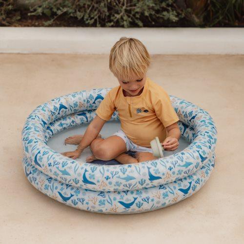 Little Dutch aufblasbares Pool Ocean Dreams Blau 80 cm