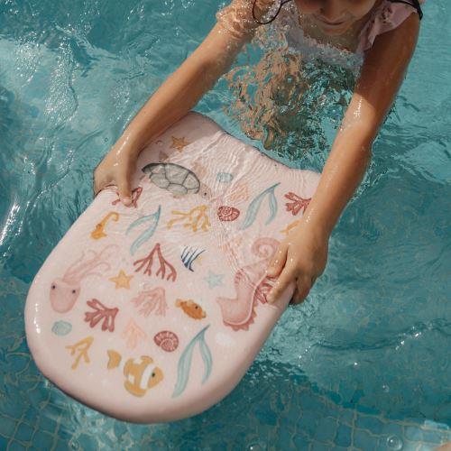 Little Dutch rosa Schwimmbrett Kickboard Ocean Dreams Pink