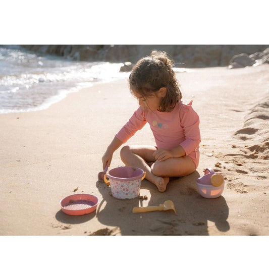 Strandset rosa Flowers Little Dutch