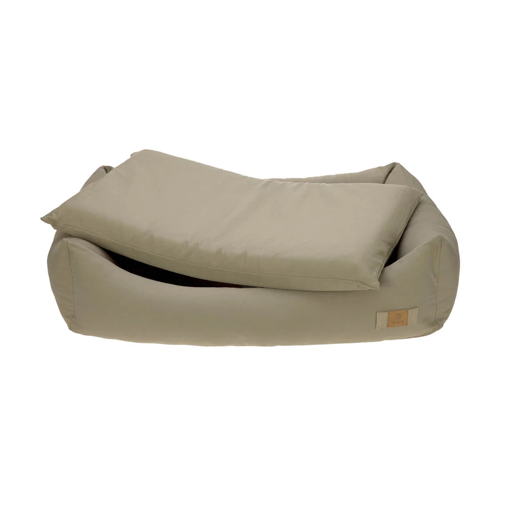 Hundebett Baumwolle Fred Dark Green Palopa