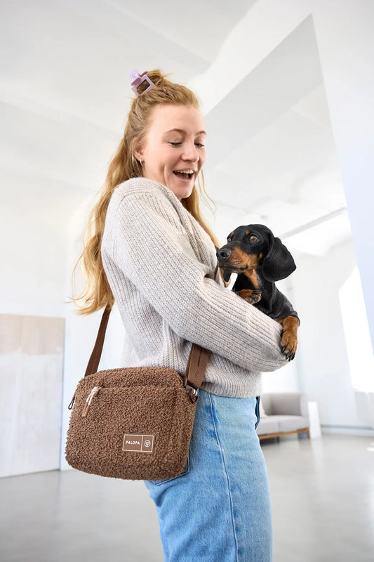 Leckerlibeutel Teddy Fleece Noka, Braun (Limited Edition)