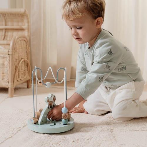 Little Dutch große Aktivitätsspirale blau Forest Friends