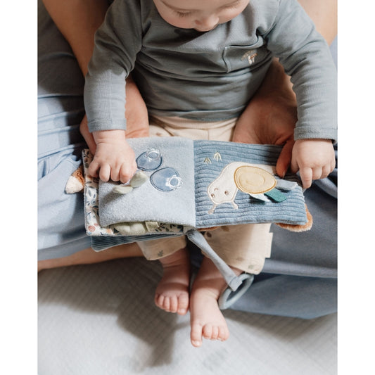 Little Dutch Baby Buggybuch hellblau Forest Friends