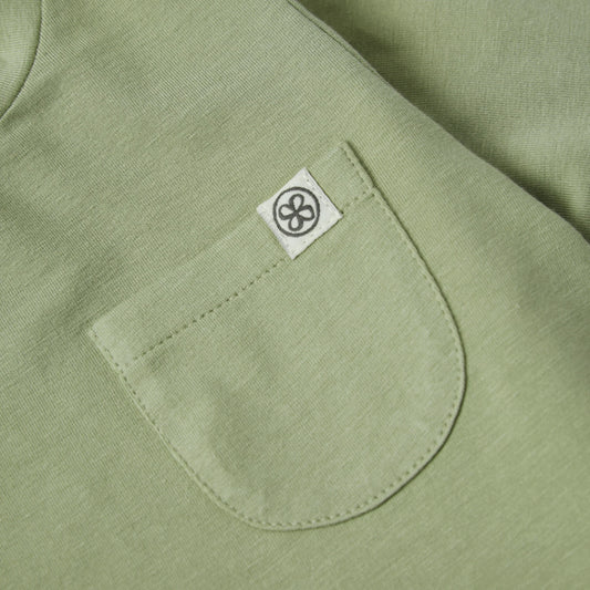 Cloby Langarmshirt in Olive Green UPF 50+