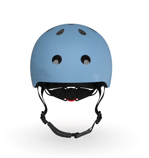 Helm Reflective, Größe XXS Blau