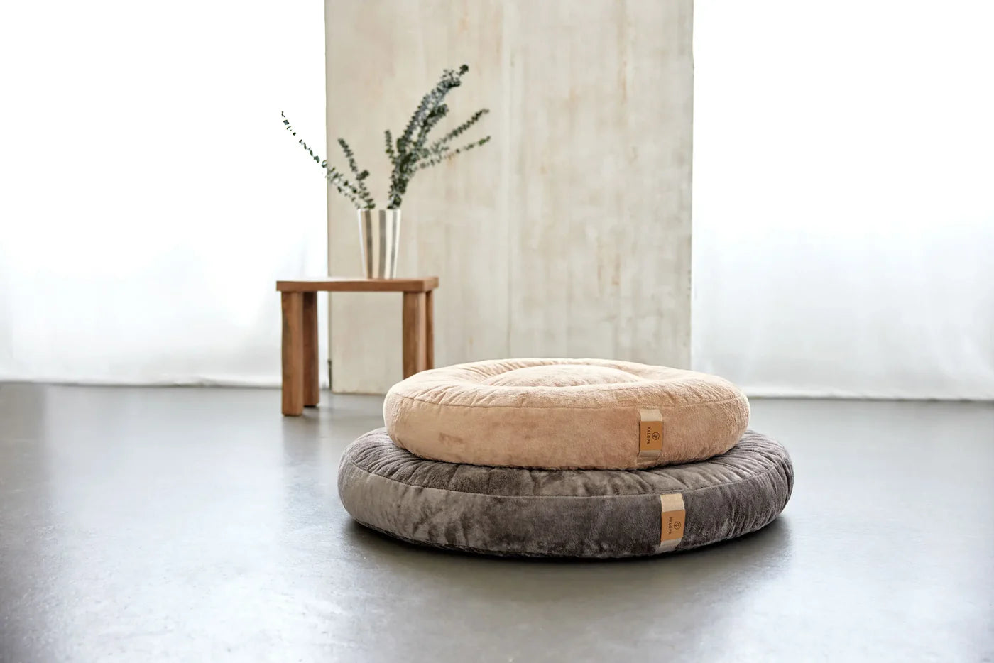 Hundebett Rund Fippa Beige Palopa