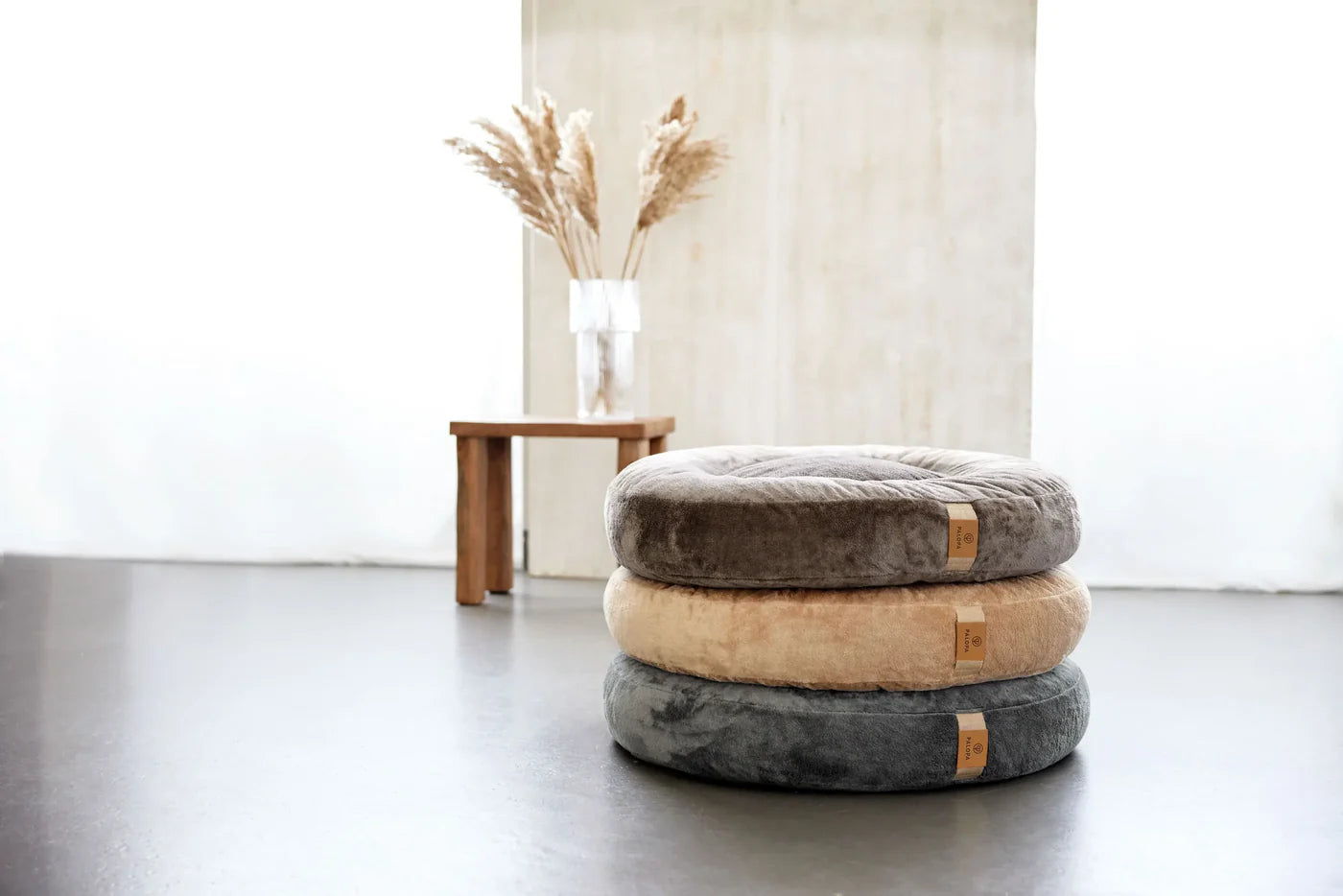 Hundebett Rund Fippa Beige Palopa