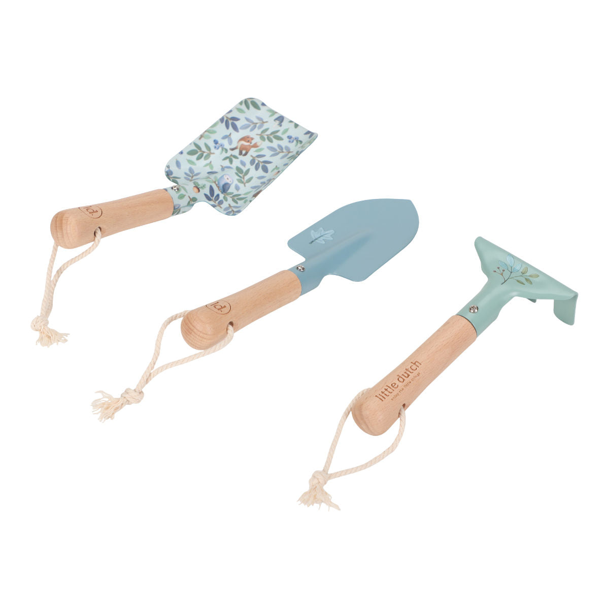 Little Dutch Gartenwerkzeuge blau Set Forest Friends