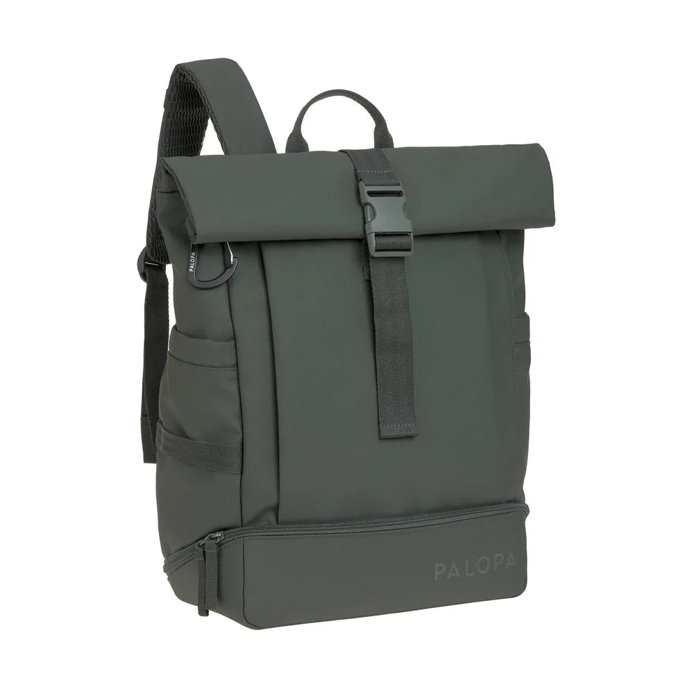 Rolltop Rucksack Yoska Dunkelgrün Palopa