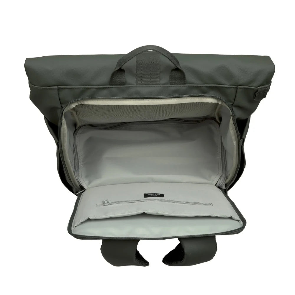 Rolltop Rucksack Yoska Dunkelgrün Palopa