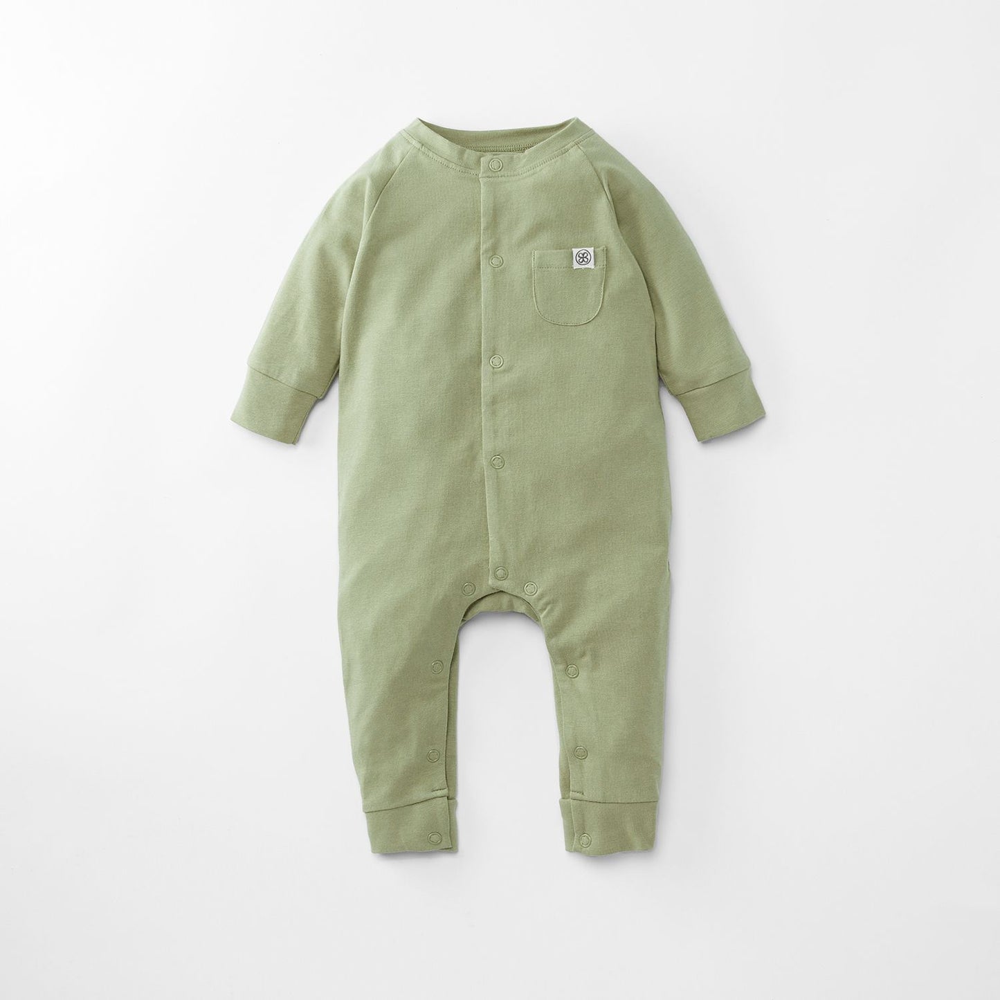 Cloby Strampler mit UV Schutz grün Playsuit Olive Green