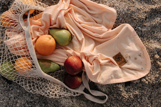 Cloby UV Decke pfirsich Peachy Summer UPF 50+ Sonnenschutzdecke