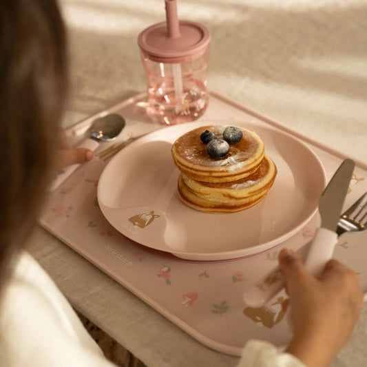 Little Dutch rosa Kinder Besteck Set Mio Mepal 3er Set Fairy Garden