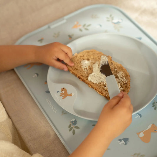 Little Dutch Kinderteller blau Mepal Mio Forest Friends