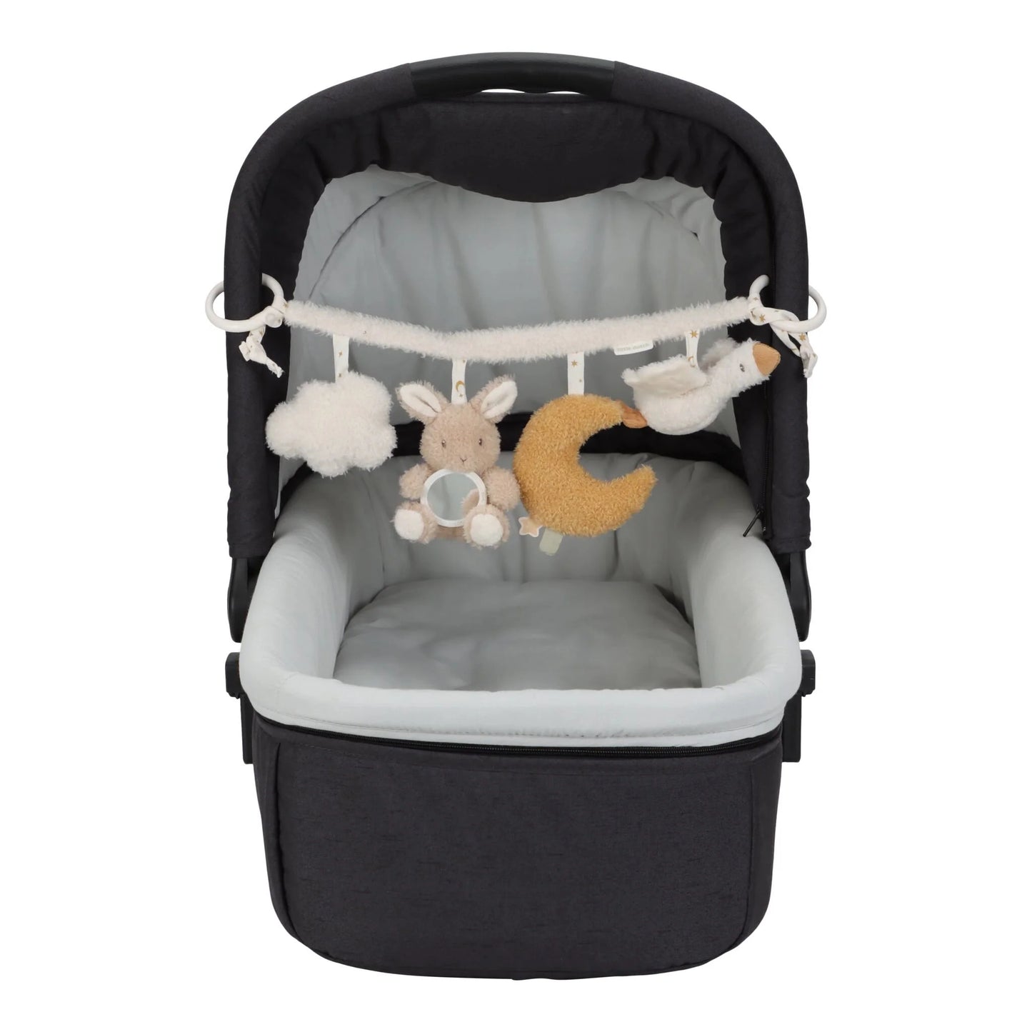 Kinderwagenkette Goose & Bunny Newborn Naturals Little Dutch