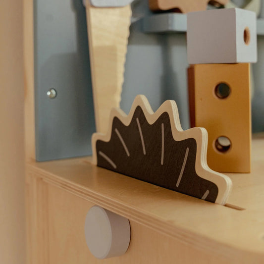 Little Dutch Werkbank mit Kreissäge Holz