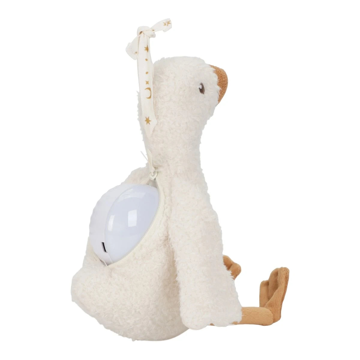 Kuschel Gans mit Nachtlicht - Licht & Ton Little Dutch