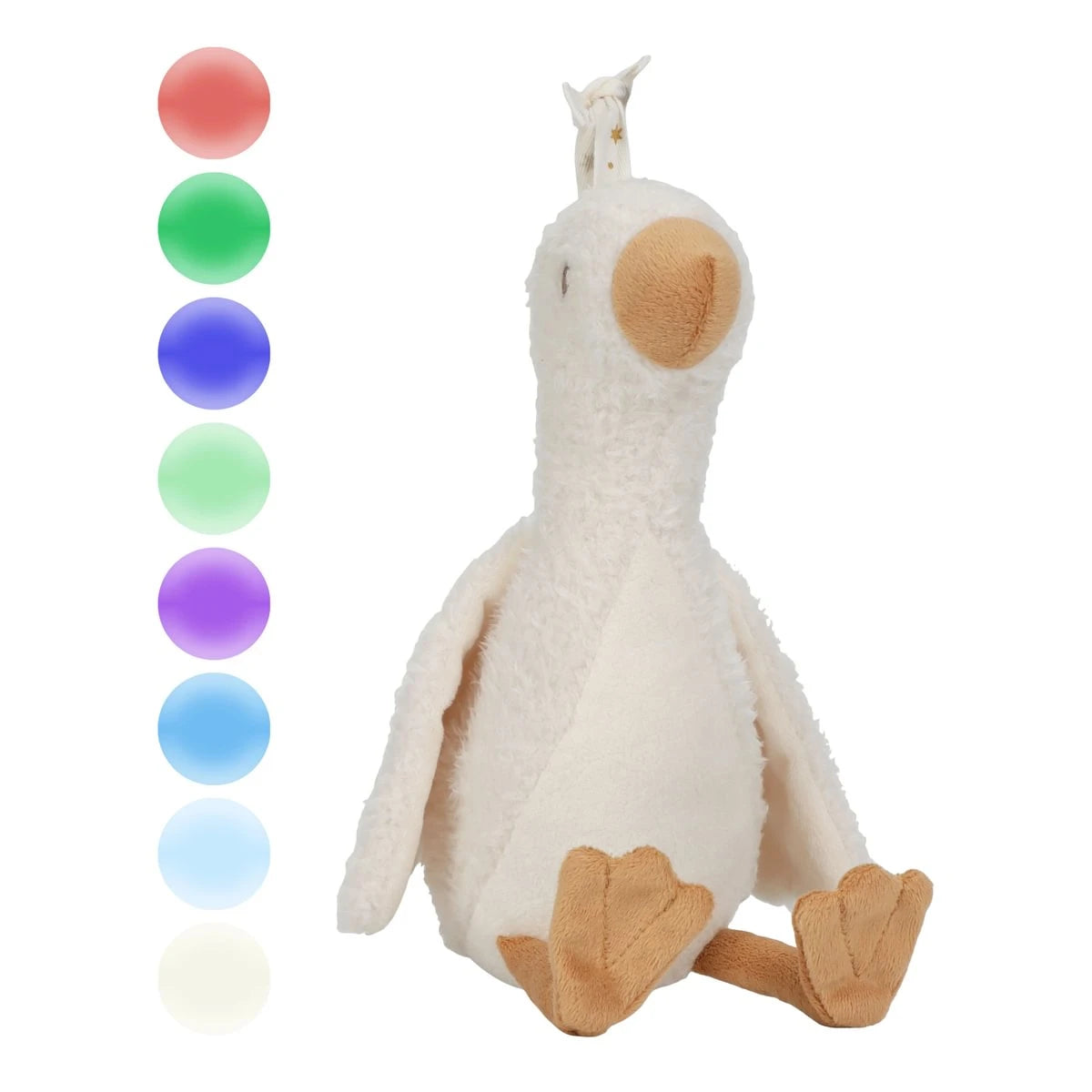 Kuschel Gans mit Nachtlicht - Licht & Ton Little Dutch