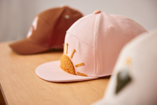 Lässig rosa Kinder Basecap Little Gang Sunny Skatercap