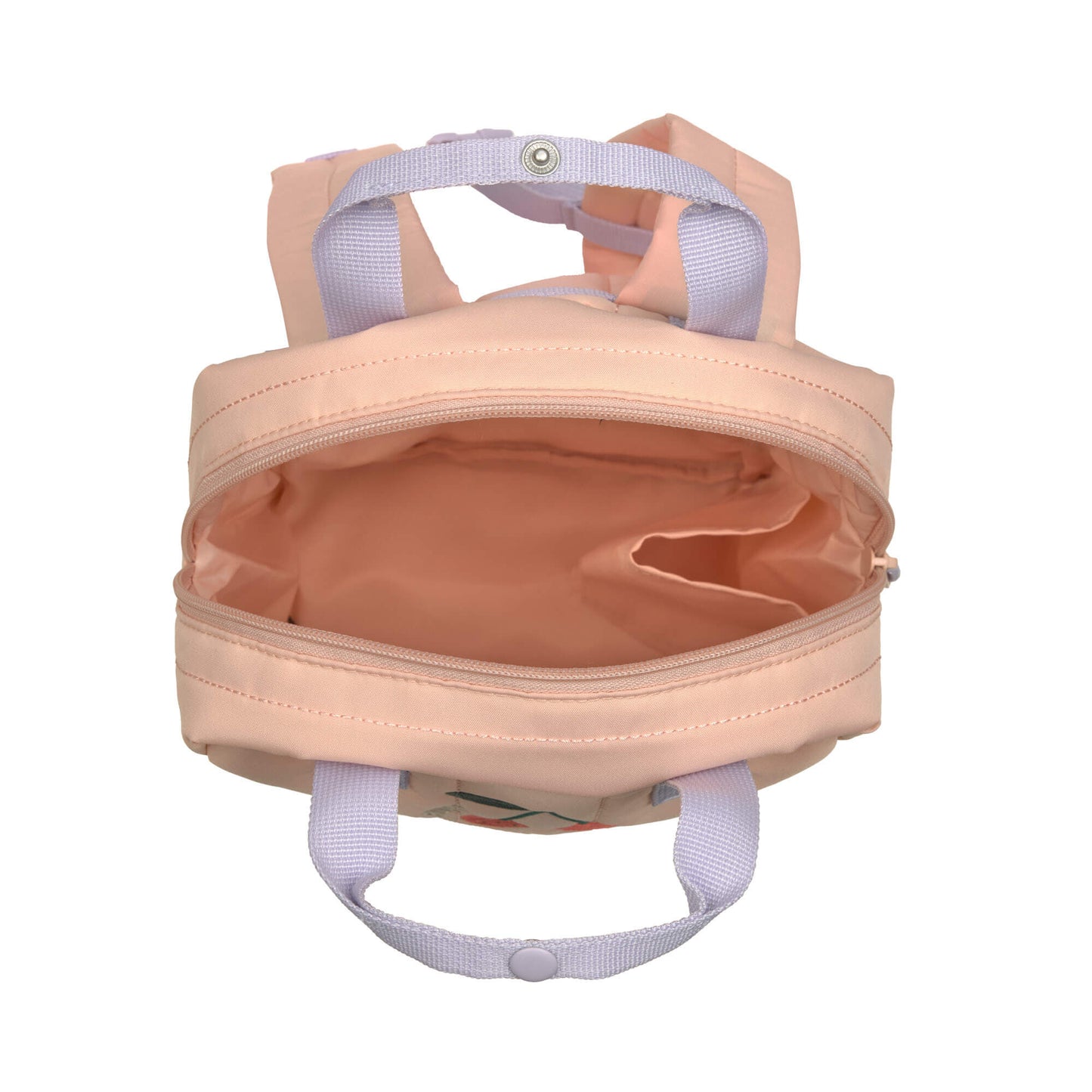 Lässig rosa Kindergartenrucksack Kirsche Square Little Gang