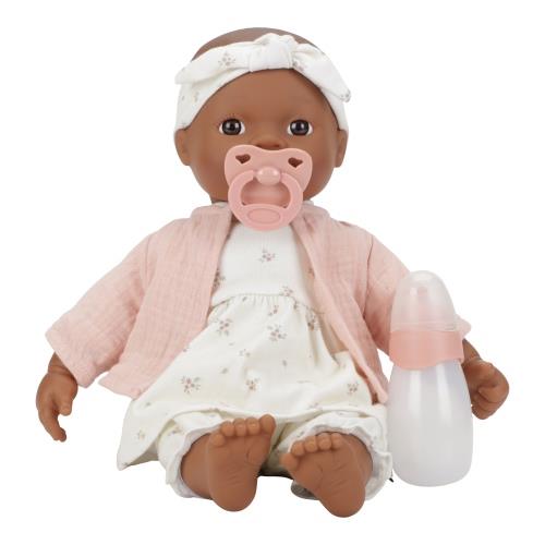 Bundle: Baby Puppe Noa + Puppenwickeltasche Little Dutch