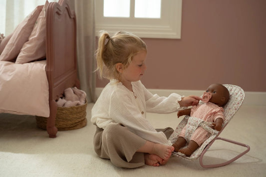 Little Dutch Puppenwippe Soft Flowers Lily & Noa Puppenzubehör