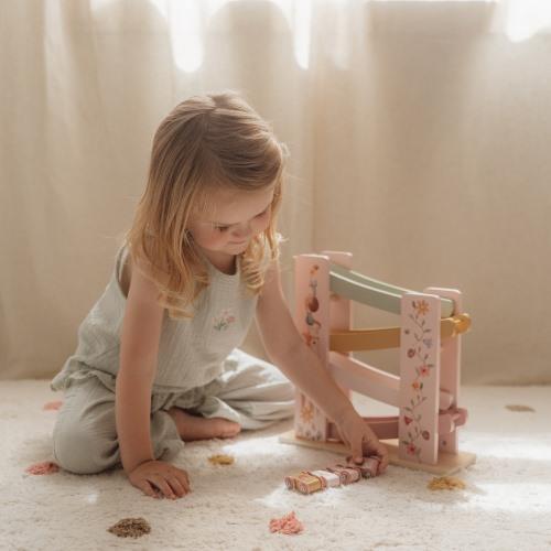 Little Dutch Holz Rollerbahn Fairy Garden Rosa