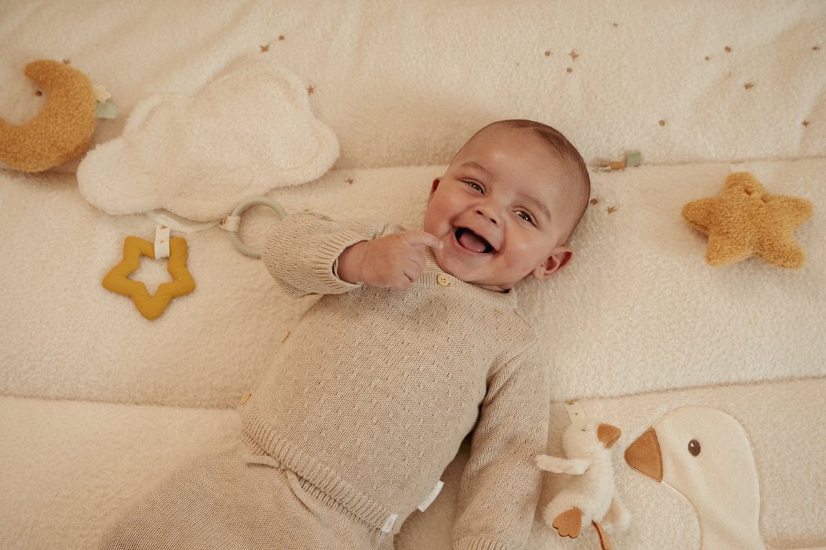 Laufgittereinlage Goose Beige Little Dutch