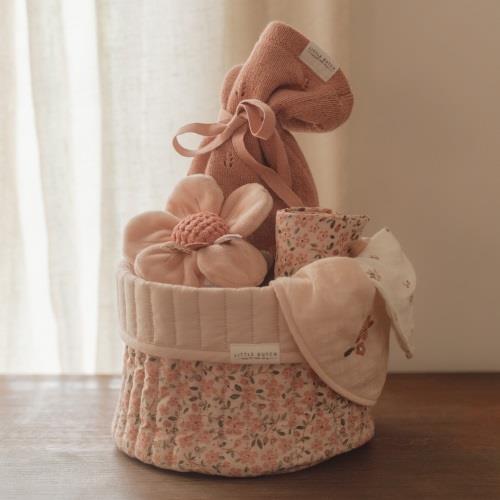 Little Dutch Rassel Blume Rosa Babyspielzeug Fairy Garden