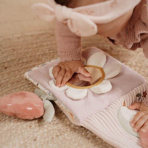 Little Dutch rosa Stoffbuch Reh mit Aktivitäten Fairy Garden