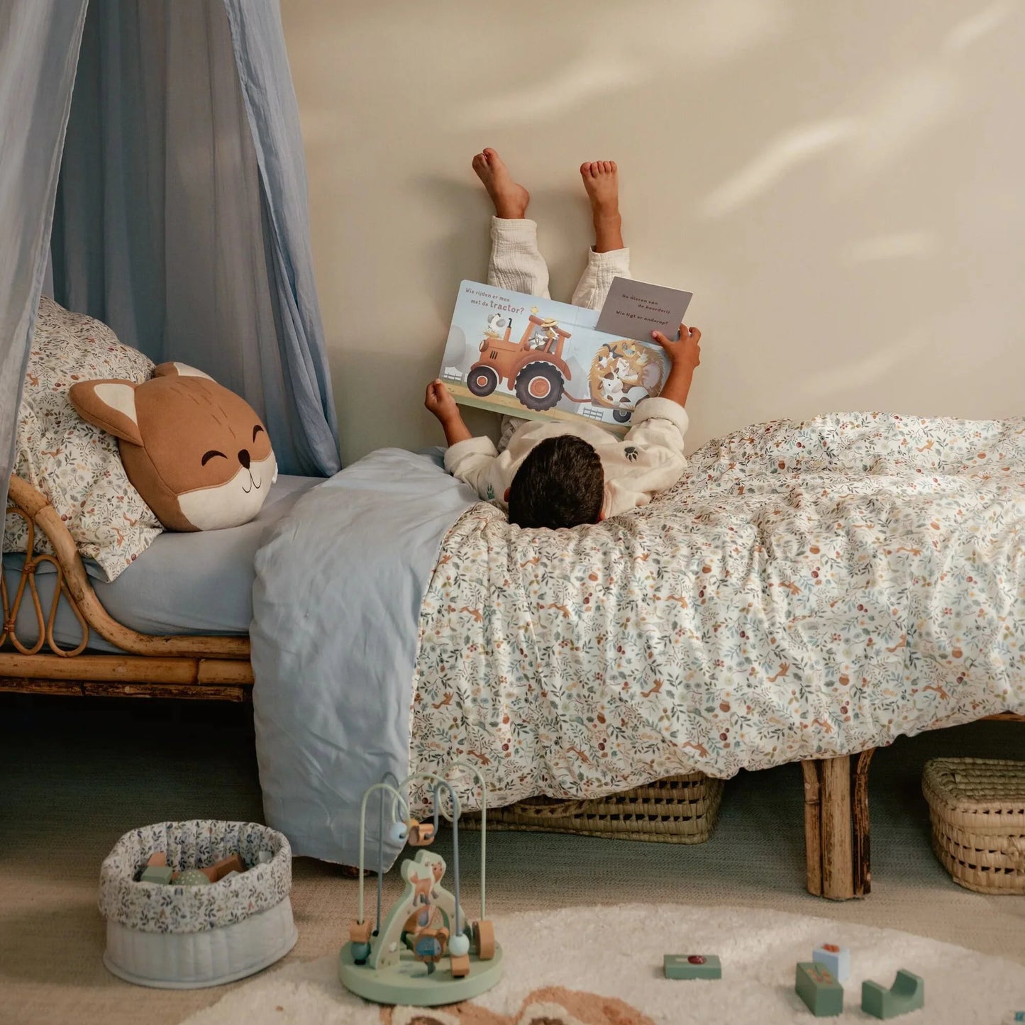 Little Dutch Kissen Fuchs Braun Forest Friends