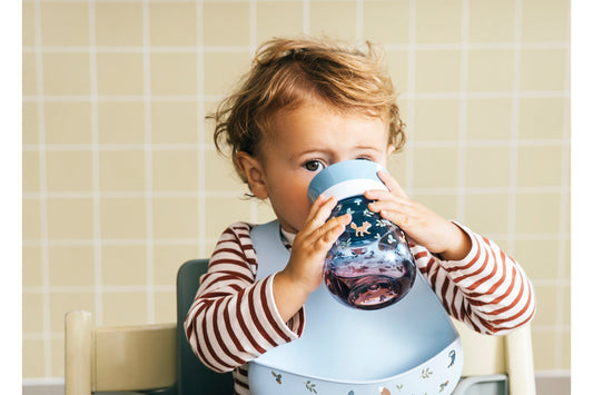 Little Dutch 360° Trinkbecher blau Mepal Mio 300 ml Forest Friends