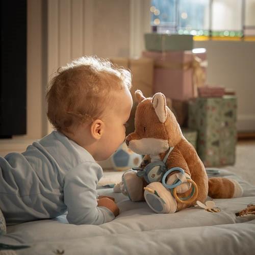 Little Dutch Aktivitätenkuscheltier Fuchs blau Forest Friends