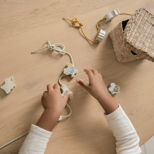 Little Dutch Fädelperlen Holzperlen zum Auffädeln Little Farm