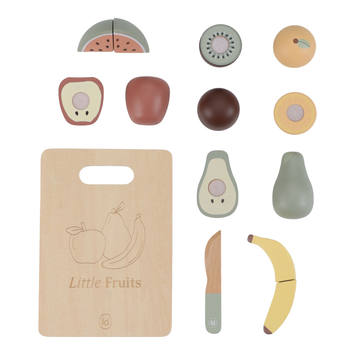 Little Dutch Holz Obst zum schneiden
