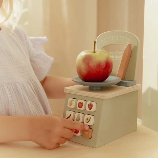 Little Dutch Holzspielwaage Grün