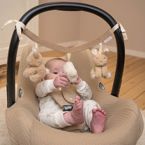 Little Dutch Kinderwagenkette Baby Bunny beige Häschen