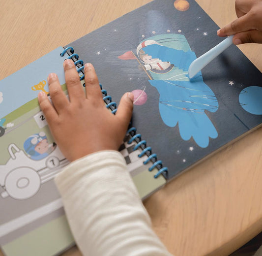 Little Dutch Kratzbuch Kratzen und Zeichnen Buch Jim & Friends