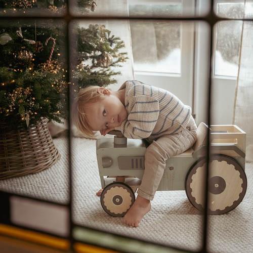 Little Dutch Lauftraktor Holz Little Farm