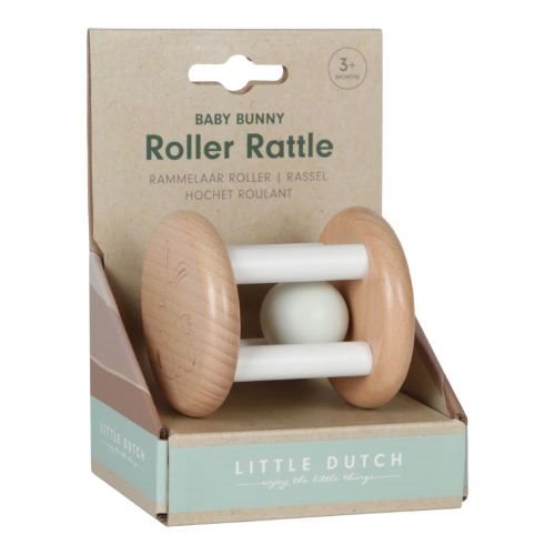 Little Dutch Roll Rassel Baby Bunny Holz