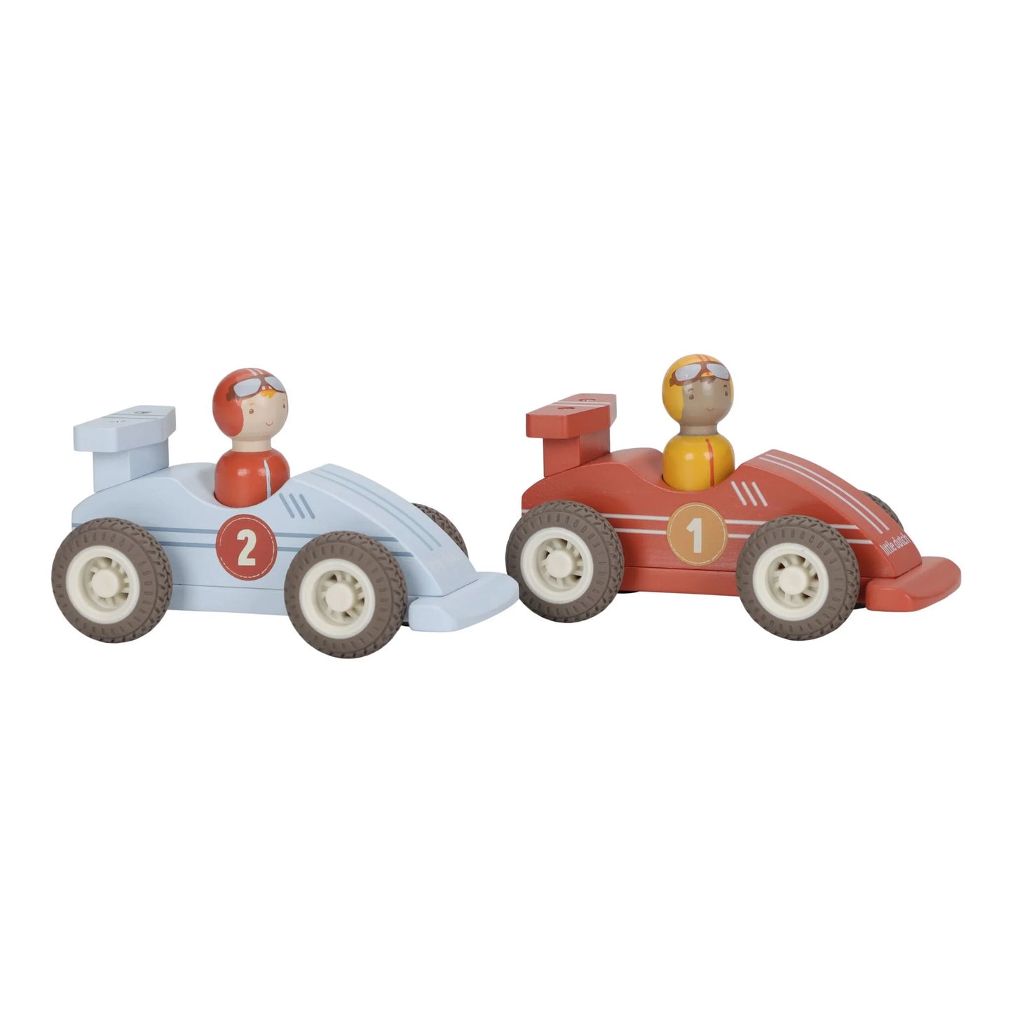 Little Dutch Rennwagen Set Rückziehauto FSC