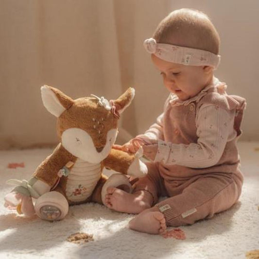 Little Dutch rosa Aktivitätenkuscheltier Reh Hirsch